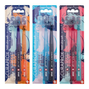 Curaprox 5460 Ultra Soft Trio Winter Edition Polar Bear Set zobna ščetka 3 kos