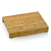 Kela Rezalna deska z predali KENINA iz bambusa 46 x 36 x 7 cm