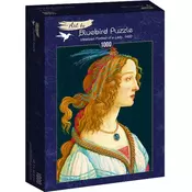 Bluebird puzzle 1000 pcs - Sandro Botticelli - Idealized Portrait of a Lady 60023