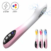 SuperLove E-Stim G-Spot Vibrator White-Pink