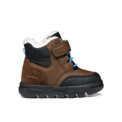 Geox Zimski škornji B Willaboom Boy B Abx B365BK 0ME22 C6238 M Temno rjava