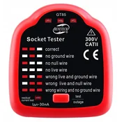shumee Tester 230 V omrežne vtičnice, detektor delovanja RCD