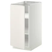 METOD Podni element s policama, bela/Veddinge bela, 40x60 cm