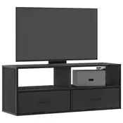 TV ormarić crni 100 x 31 x 39,5 cm konstruirano drvo i metal