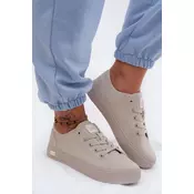 Ženske bež tenisice LEE AVA C LOW