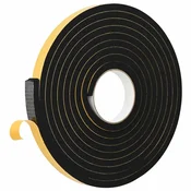 Vidaxl Samolepilni pena trak 10 szt. Črna 15mm x 5m CR pena