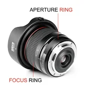 MEIKE 8mm F3.5 APS-C Ultra Wide Angle Fisheye Lens Manual Focus for F Mount