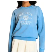 Ženski pulover Wilson W Classic Crew Blue L