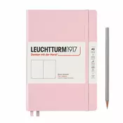 Notebook Medium (A5) Plain, Hardcover, 251 Numbered Pages, Muted Colours – Powder