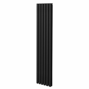 MONSTER Ovalni stebričasti radiator – 1800 mm x 360 mm – črn, (21569979)