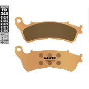Zavorne ploščice Galfer KH388 sintrana kovina (zlata) cestne, spredaj Honda CBF/CB/DN-01/GL 1800/NC 700/XL 1000V/XL 700V/VFR 800, 1200/VT 1300/ST 1300 08-