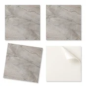 shumee Komplet PVC ploščic z dekorjem za kuhinjo ali kopalnico, vzorec naravnega kamna, 9x30x30 cm