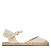 Lauren Ralph Lauren Espadrile ROBBY  svetlo bež / bela