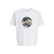 Jack & Jones Majica Honolulu 12288088 Bela Regular Fit