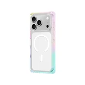 Ovitek Omni MagSafe za iPhone 17 Pro - prozoren mavrica
