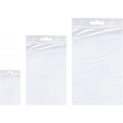 Vrečka ZIP z EURO LUKNJO 115x155mm