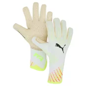 Puma FUTURE Ultimate Launch NC Football Goalkeeper Gloves, White, Size 9.5, Accessories