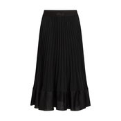 KARL LAGERFELD Plisirano krilo B2W12003 Črna Regular Fit