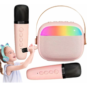 Generic Mini karaoke aparat za otroke in odrasle, prenosni karaoke aparat, bluetooth zvočnik, (21124649)