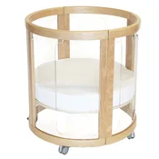 babyhood® otroška posteljica kaylula™ sova clear z vzmetnico beech