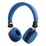STREETZ STREETZ slušalke BT200 Naglavne Zložljive Bluetooth, 3,5 mm utor, MODRE, (21358110)