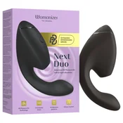 Womanizer Next Duo - 2v1 G-točka vibrator (črn)