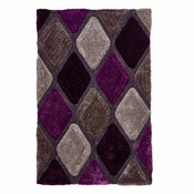 Tamno ljubicasti rucno raden tepih 150x230 cm Noble House – Think Rugs