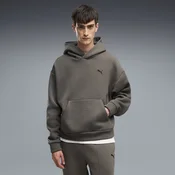 PUMA Essentials Heavy Fleece Boxy Hoodie Oversized Men, Clothing, Mouse Gray, XXL