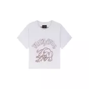 Ed Hardy Majica  rdeča / bela