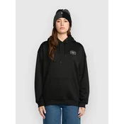 Volcom Essential Hydro ženski pulover s kapuco black