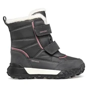 Škornji za sneg Geox J Trekkyup Girl B Abx J46M7E 08V22 C1377 S Temno siva