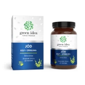 Green Idea Jod - kelp+spirulina - kapsule 60 kosov