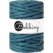Bobbiny Macrame Cord 9 mm 30 m Peacock Blue Vrvica