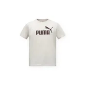 PUMA Funkcionalna majica ESS No. 1 temno rjava/svetlo siva