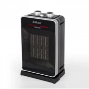 ZILAN Rotirajuca keramicka grejalica ZLN3215, 2000W, Crna