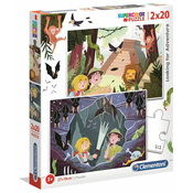 Clementoni Puzzle Adventure 2x20 kosov