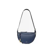 Lancel Ročna torbica Lancel Sac demi lune Faubourg Ultramarine Femme modra