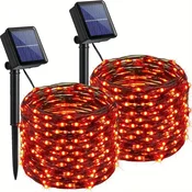 Solarne sijalice 30m narandzasta