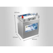 Varta Akumulator ASIA Dynamic Sli, 12V, 40Ah