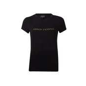 ARMANI EXCHANGE Majica zlata / črna