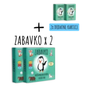 ZABAVKO SET #2 - 2 x Zabavko + 2 x Dodatne kartice