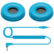 Pioneer HDJ-CUE1 DJ  namotani kabel i jastucici za slušalice, plava
