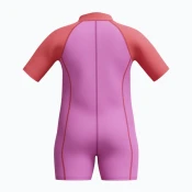 Speedo lts neoprene suit infant girls violet/red 9-12 mesecev