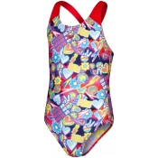 Womens swimwear speedo digital allover splashback true navy/fed