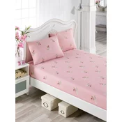 Aberto Design Set caršaf i 2 jastucenice Alanur, 160x200+20 cm , Roze-zelena