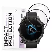 2-Pack zaščitnih folij 3D Full Body Techsuit Nano Flex za Garmin Fenix 8/Fenix 8 Pro 47mm