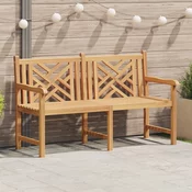 Vrtna klupa 150 x 60 x 90 cm Cvrsto teak drvo