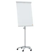 Tabla magnetna nobo na koleščkih 68x200 mobilna essence steel 1915716 NOBO TABLE