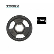 Gumirana utež 3-grip Toorx 2.5 kg