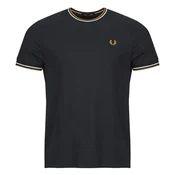 Majica Fred Perry Twin Tipped T-Shirt Black XXL